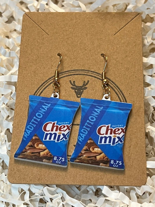 Chex Mix Earrings