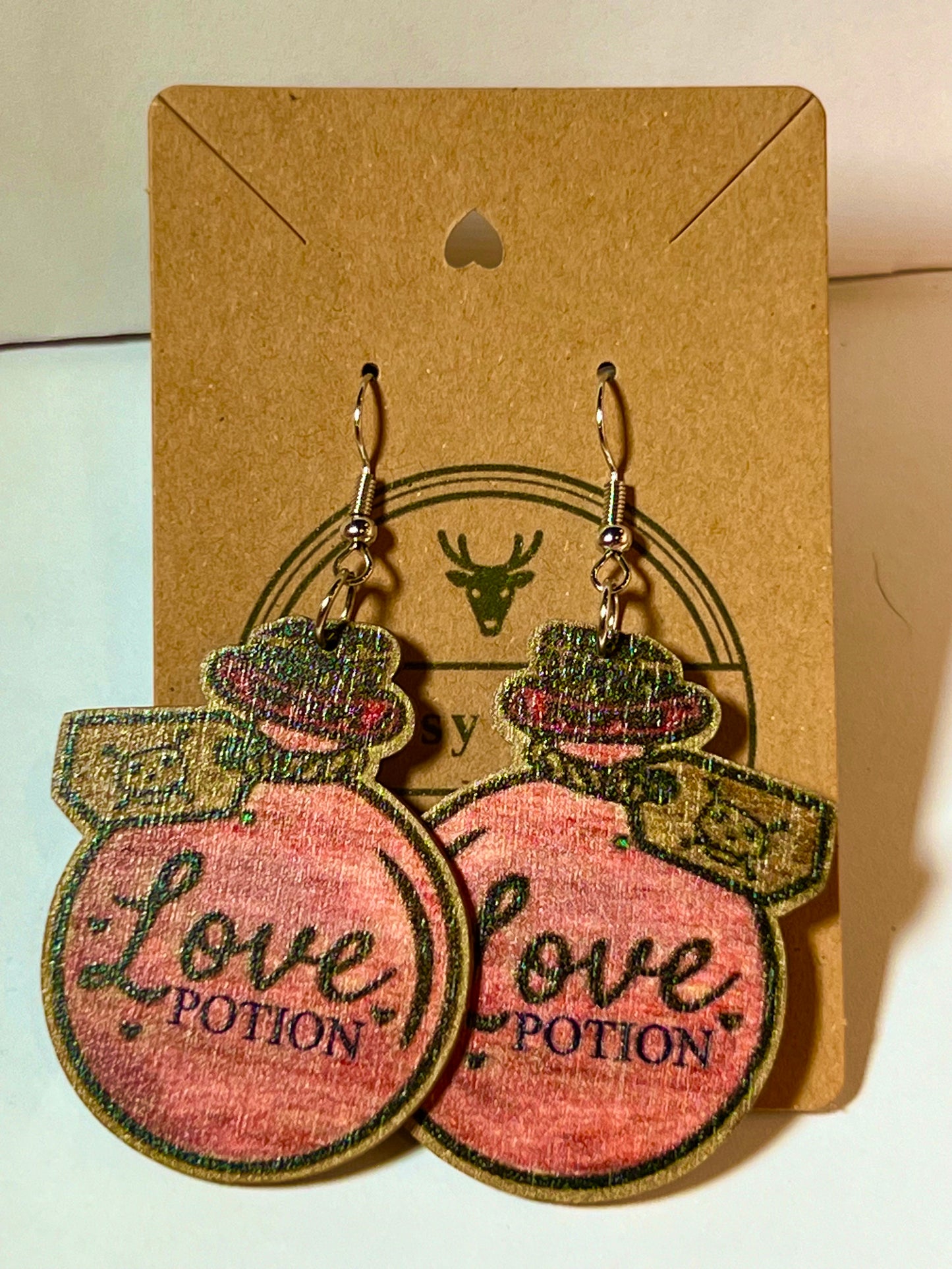 Potion in a bottle Earrings