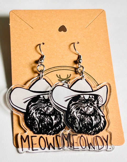 Meowdy Earrings