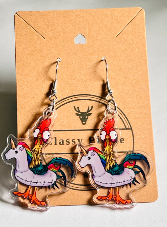 Heidi Unicorn Earrings