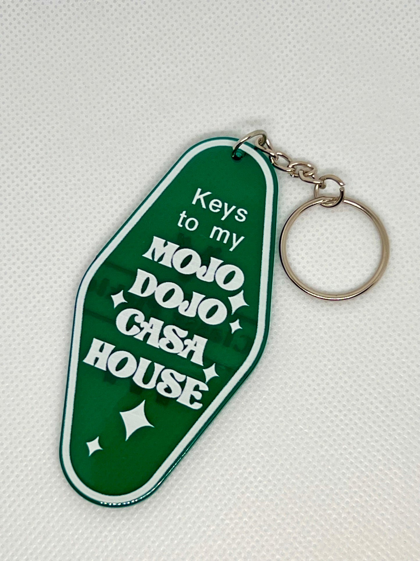 Mojo Dojo Motel Keychain