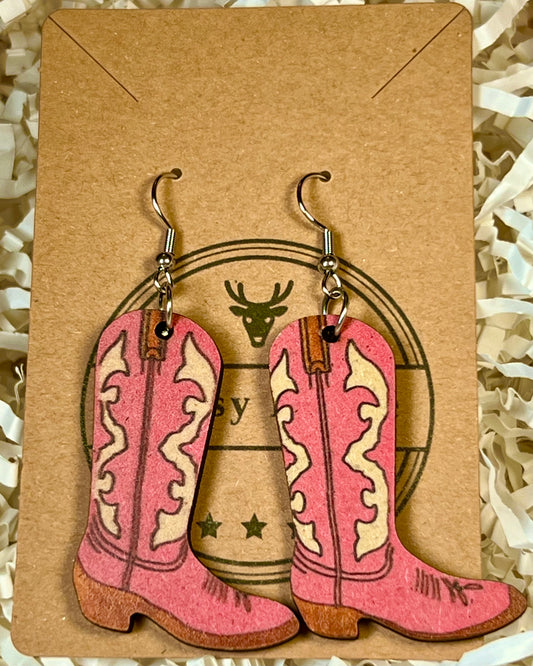 Pink Cowboy Boots